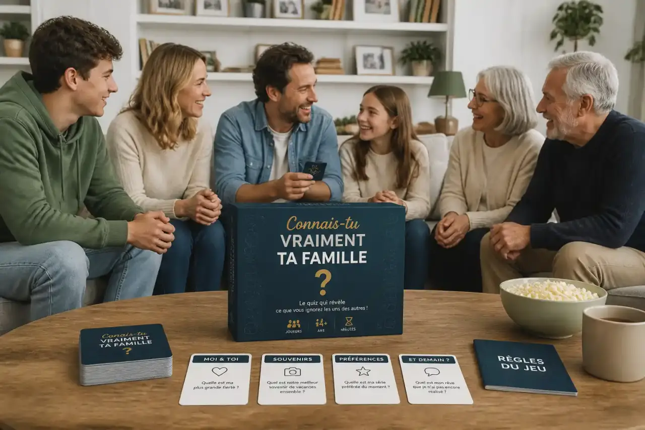 Quiz de famille ou jeu de discussion : ce que propose vraiment « Connais-tu vraiment ta famille »